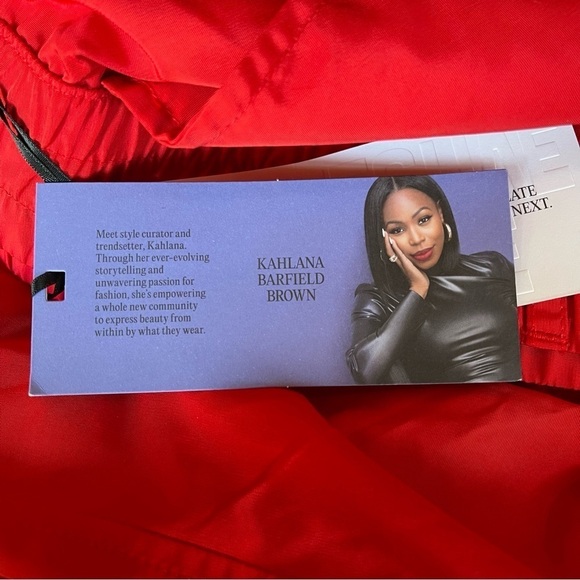 NWT size  4X Women's High-Rise Nylon Track Pants Future Collective™ sold out - Picture 9 of 16